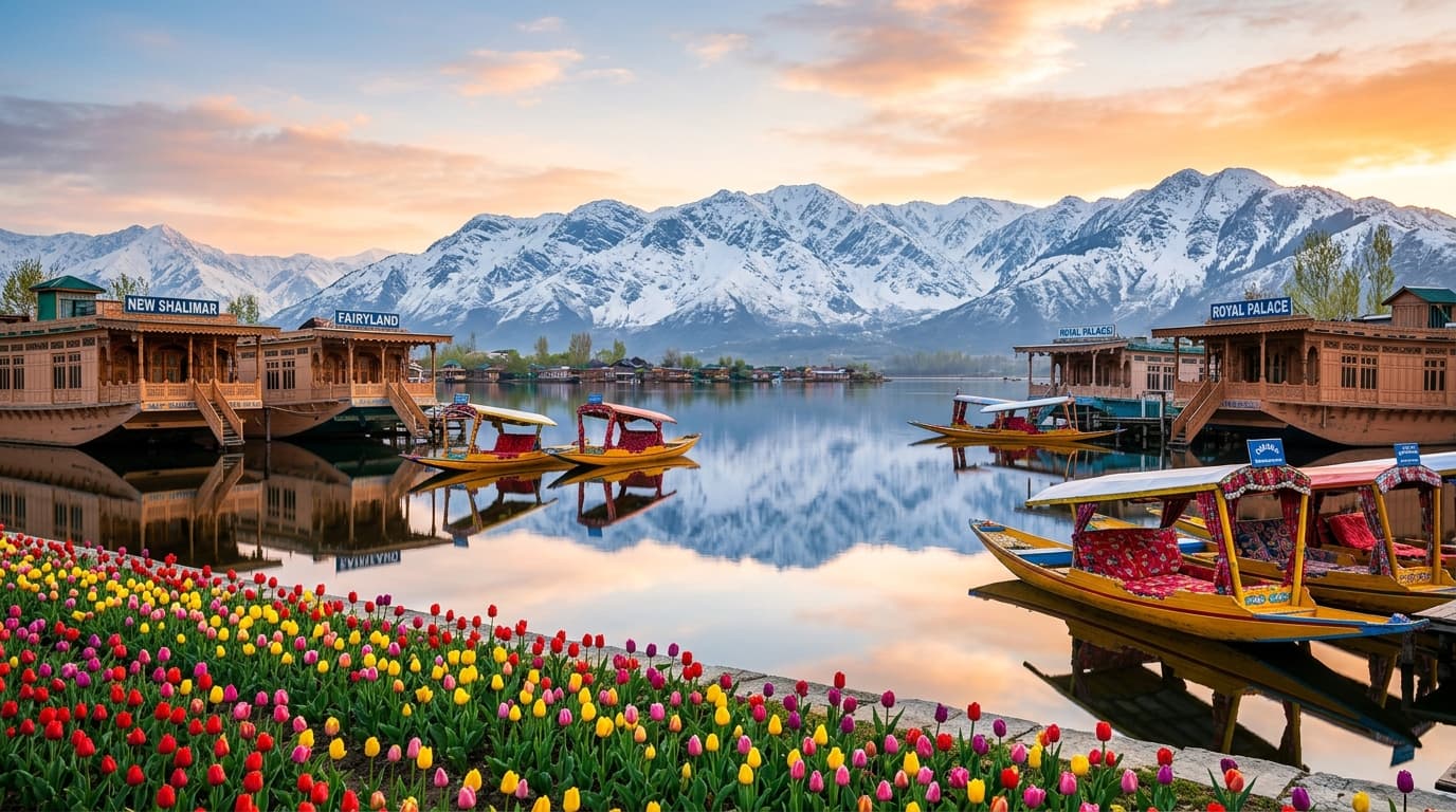 Kashmir Dal Lake Paradise