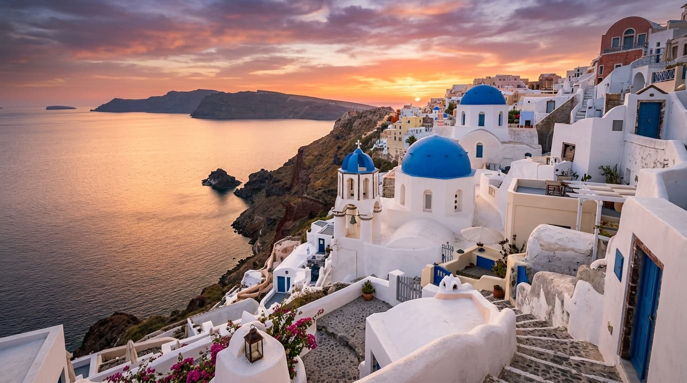 Santorini Greece Honeymoon